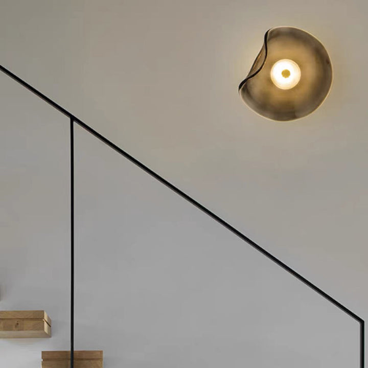 Skanto | Elegant luftfukter med LED-flamme i spa-stil