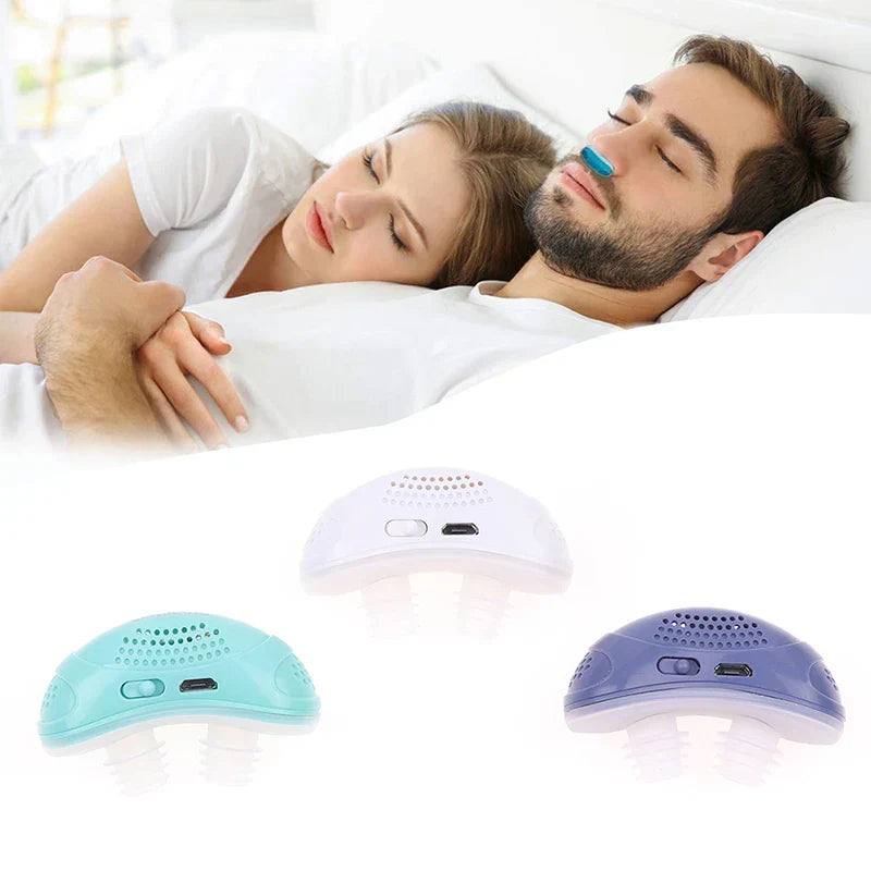 Microelektronisk CPAP-enhet mot snorking Skanto