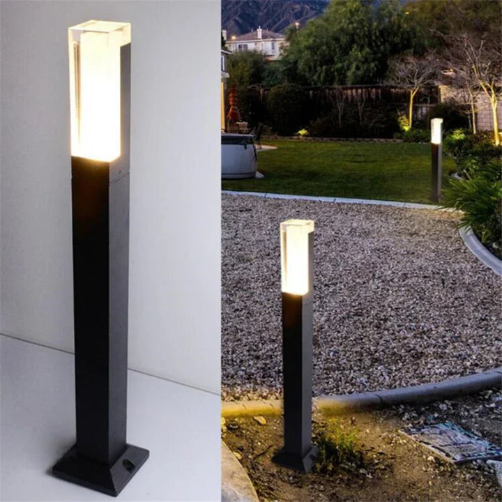 Moderne hagelampe laget av aluminium - Værbestandig LED utendørsbelysning | Skanto