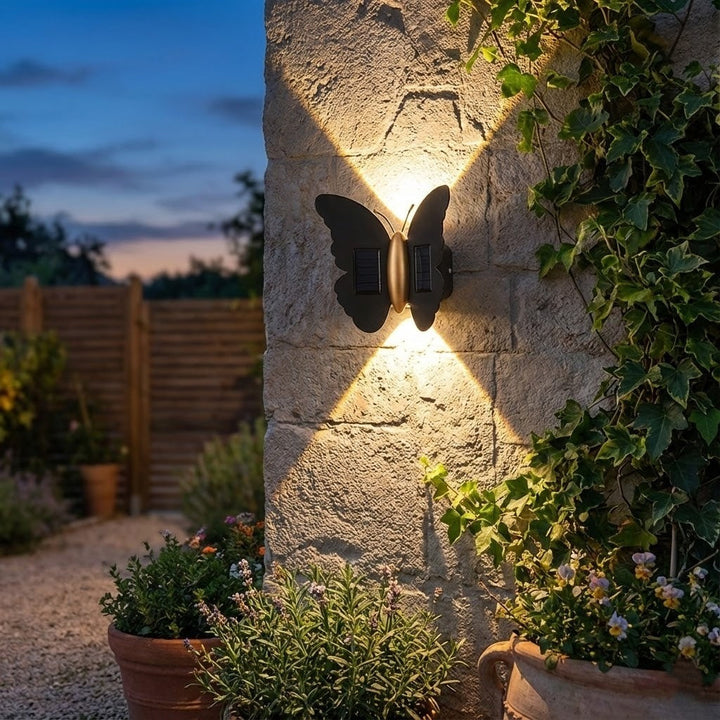 Butterfly Life Solarbetrukt Utebelysning | Skanto