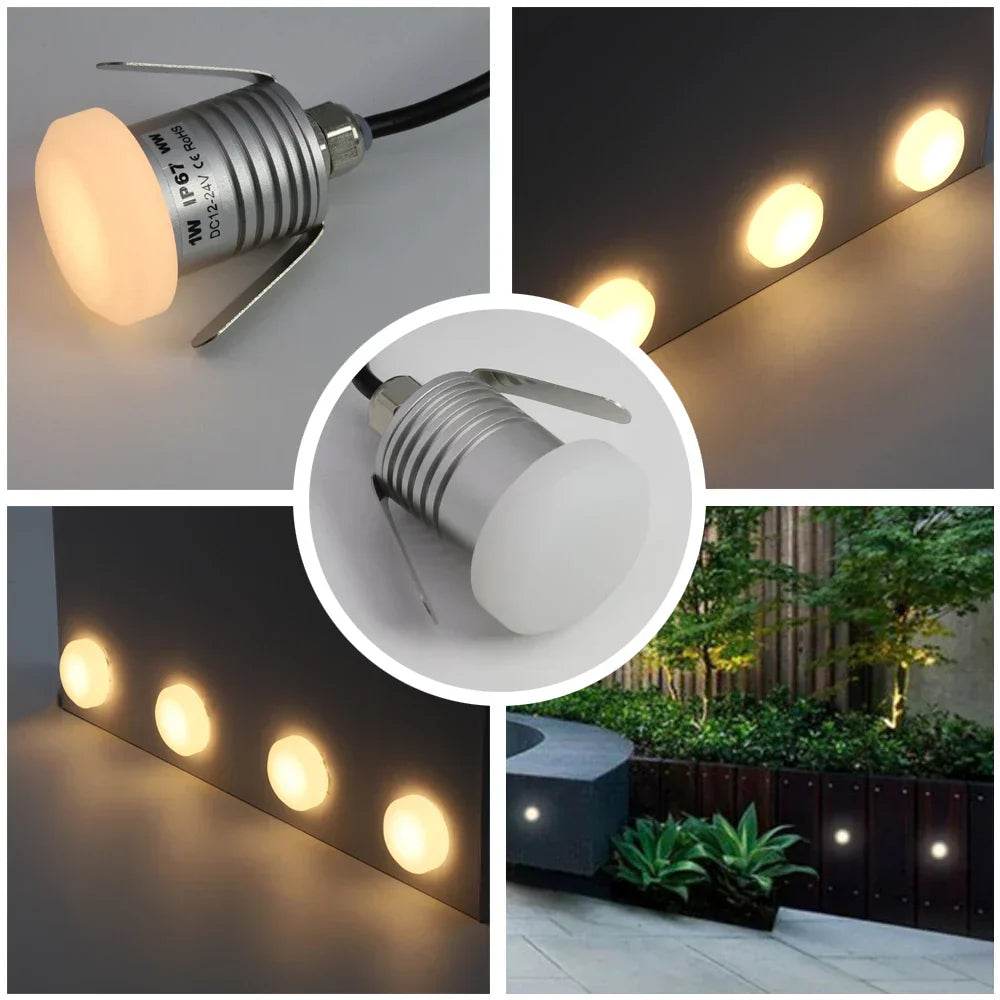 Rund LED Vegglampe for Innendørs og Utendørs – Energieffektiv, Værbestandig & Moderne Design | Skanto