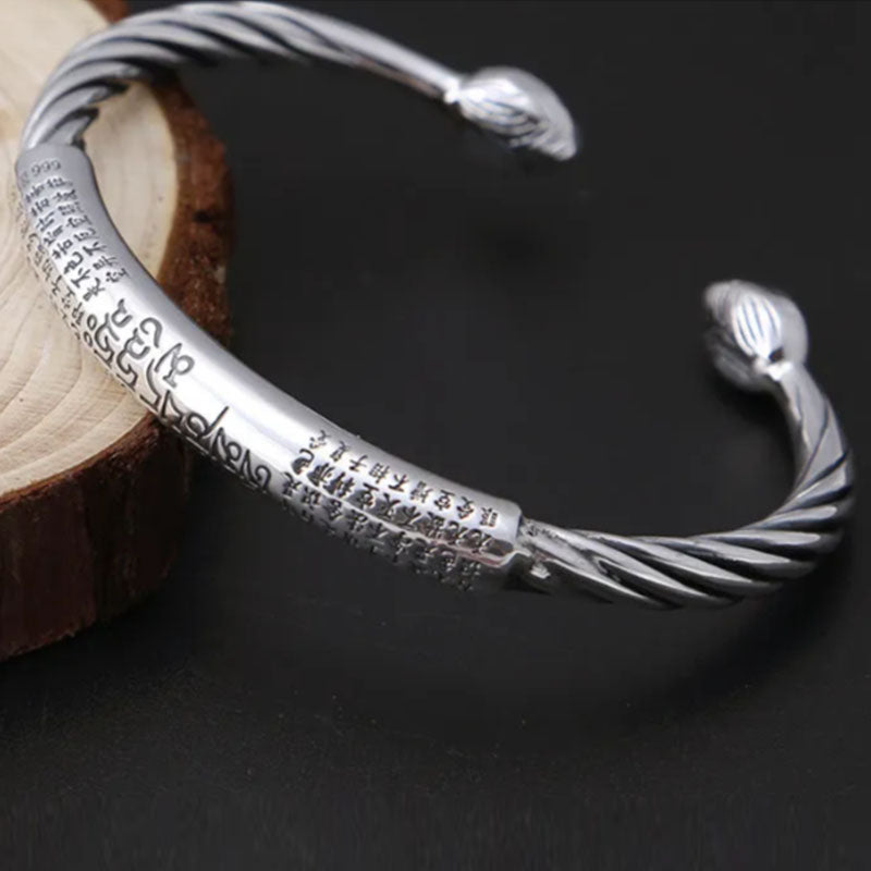 Skanto | Heart-Sutra-Åpen-Armbåndsur