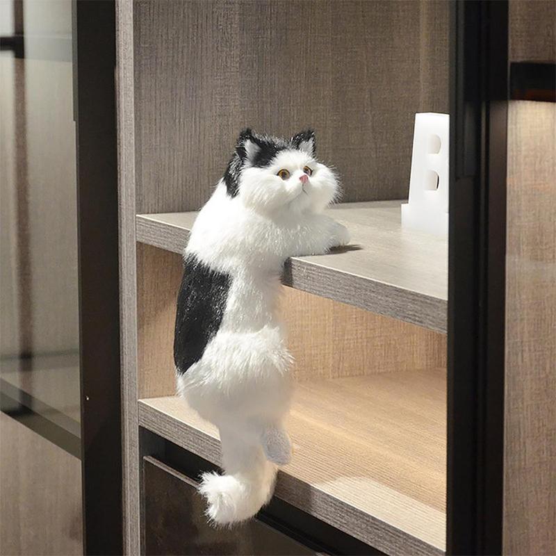 Skanto | Simulering Katt Plush Dukke Modell Dekorasjon