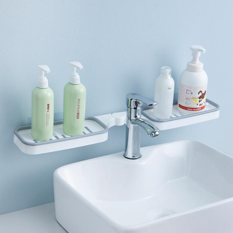 Hjørnesh shelf uten boring for badet | Skanto