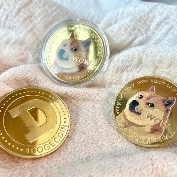 Skanto | UV Farge Trykk Dogecoin Minnemynt