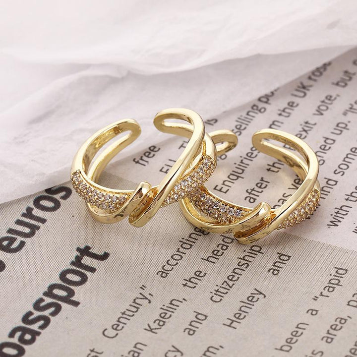Skanto | Vintage gullbelagt justerbar ring