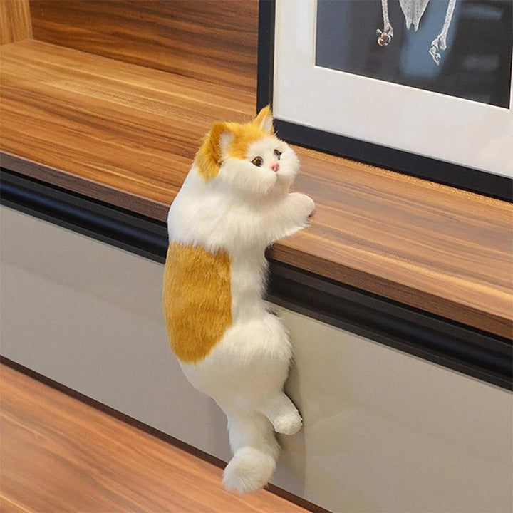 Skanto | Simulering Katt Plush Dukke Modell Dekorasjon