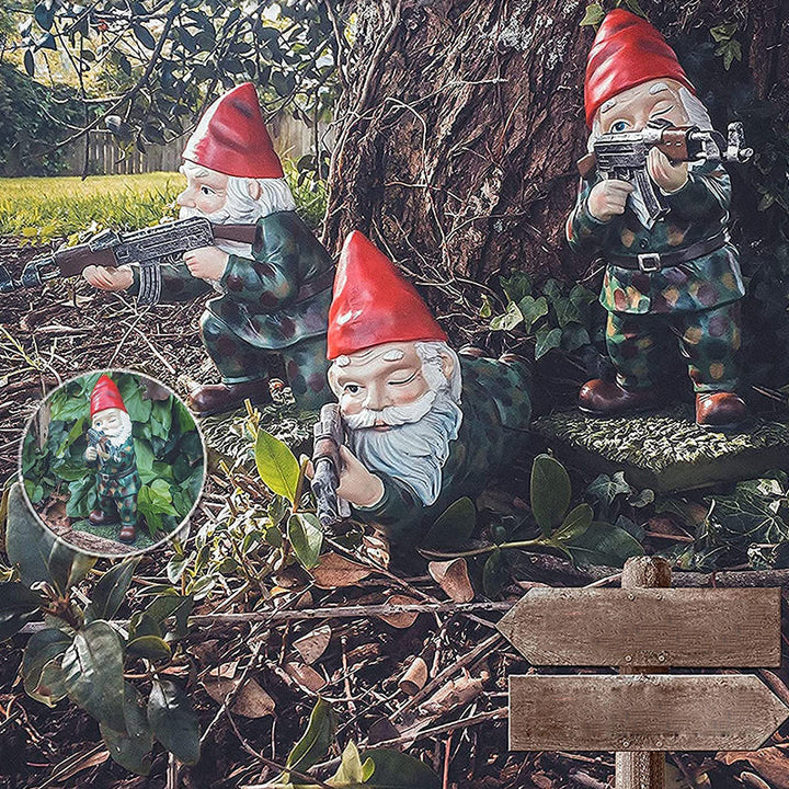 Skanto | Harpiks Gnome Skulptur Dekorasjon