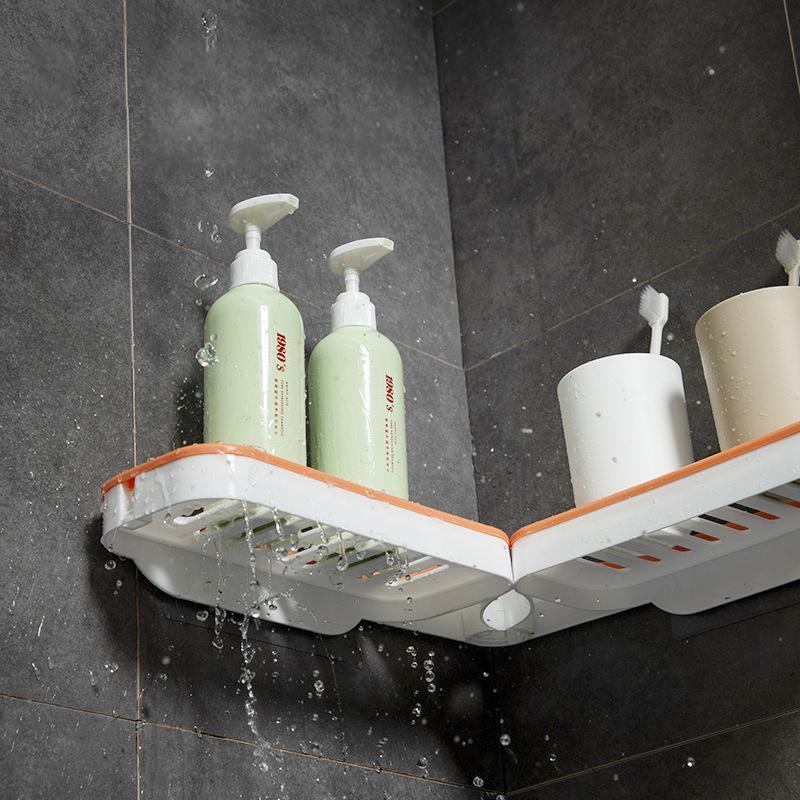 Hjørnesh shelf uten boring for badet | Skanto