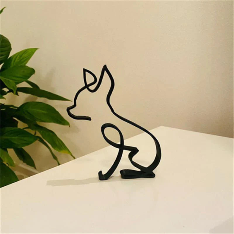 Skanto | Hundekunst Skulptur Hjemdekorasjon
