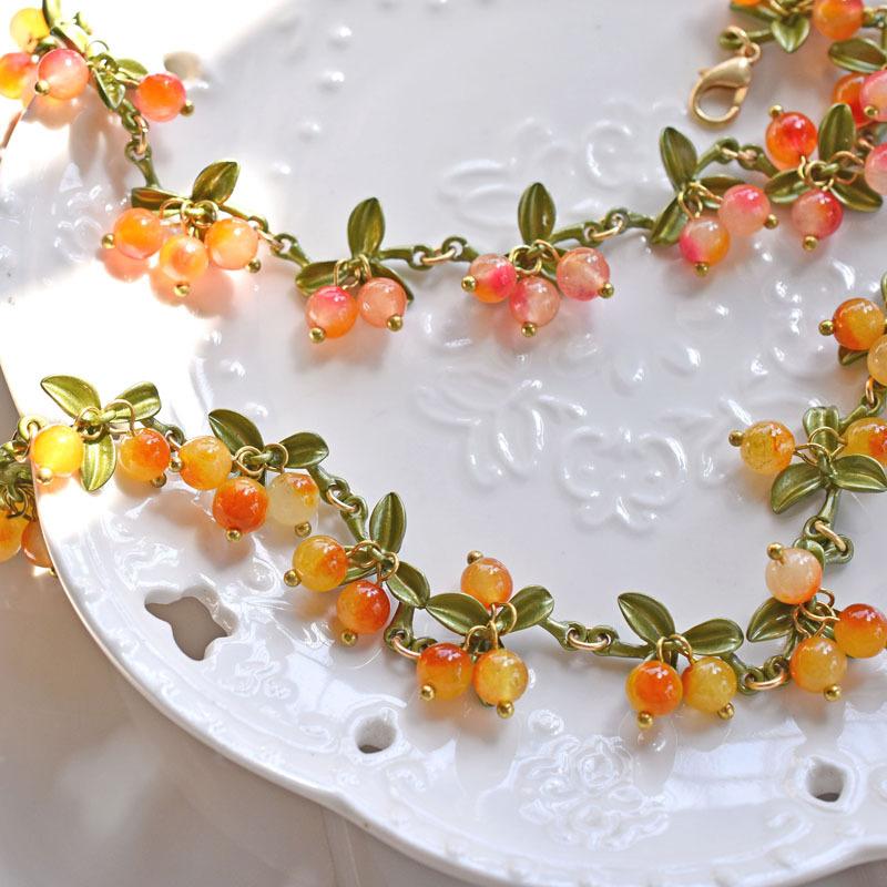 Skanto | Vintage Plante Frukt Armbånd