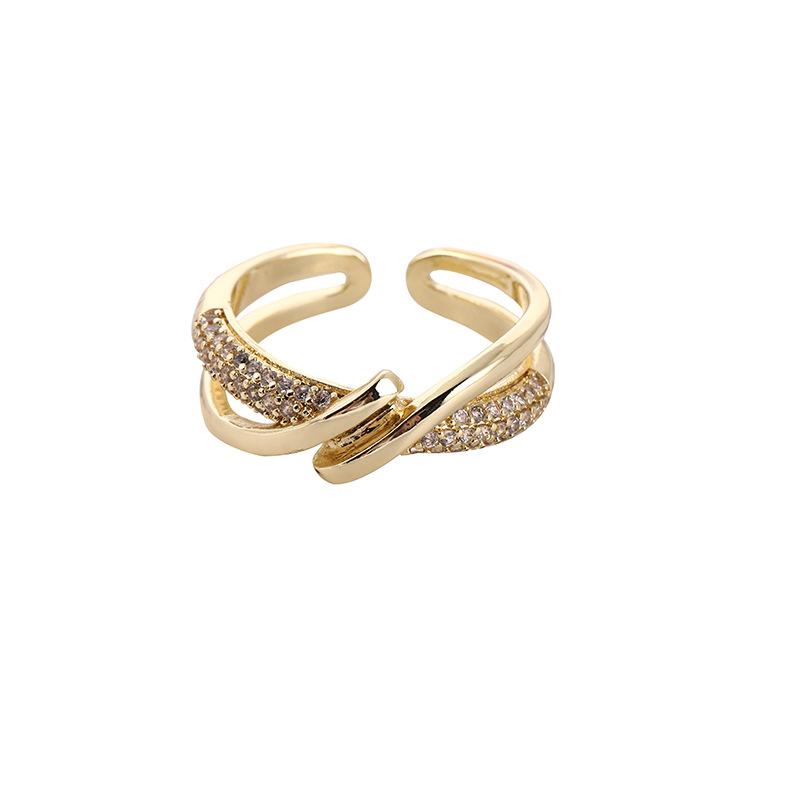 Skanto | Vintage gullbelagt justerbar ring