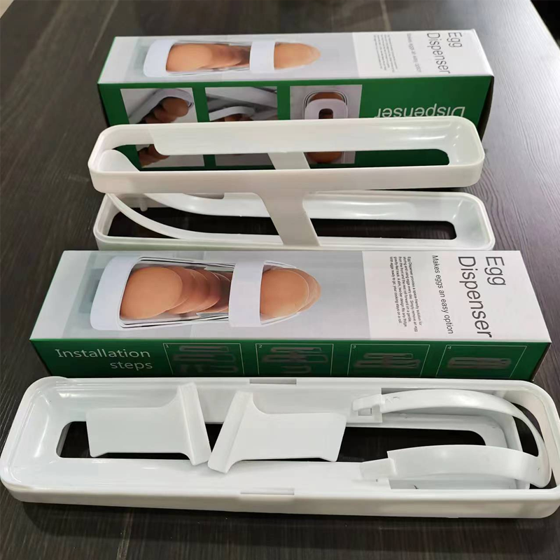 Automatisk rulle-egg-hylleholder-lagringsboks | Skanto