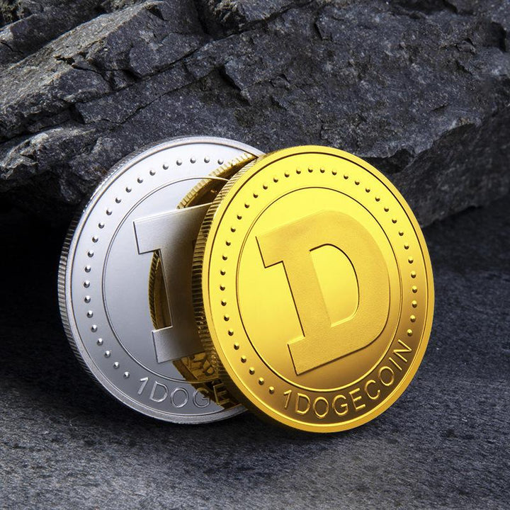 Skanto | UV Farge Trykk Dogecoin Minnemynt