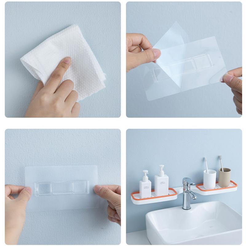 Hjørnesh shelf uten boring for badet | Skanto