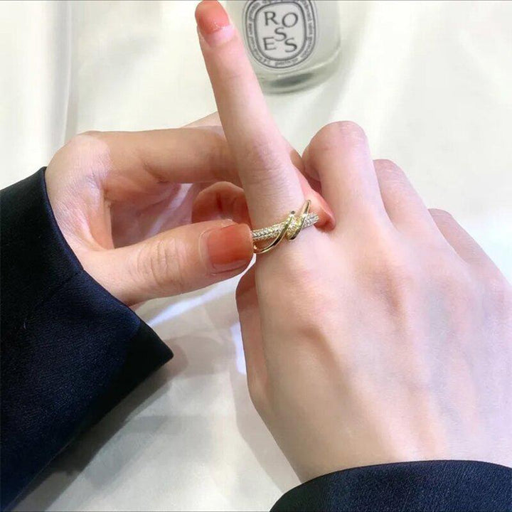 Skanto | Vintage gullbelagt justerbar ring