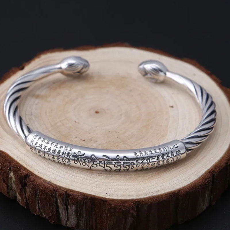 Skanto | Heart-Sutra-Åpen-Armbåndsur