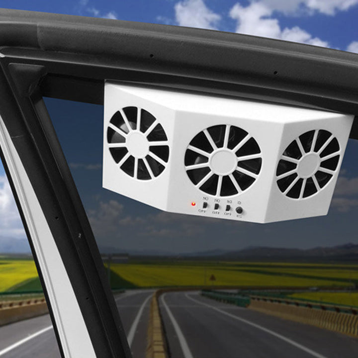 Solar Vehicle Exhaust Fan | Skanto