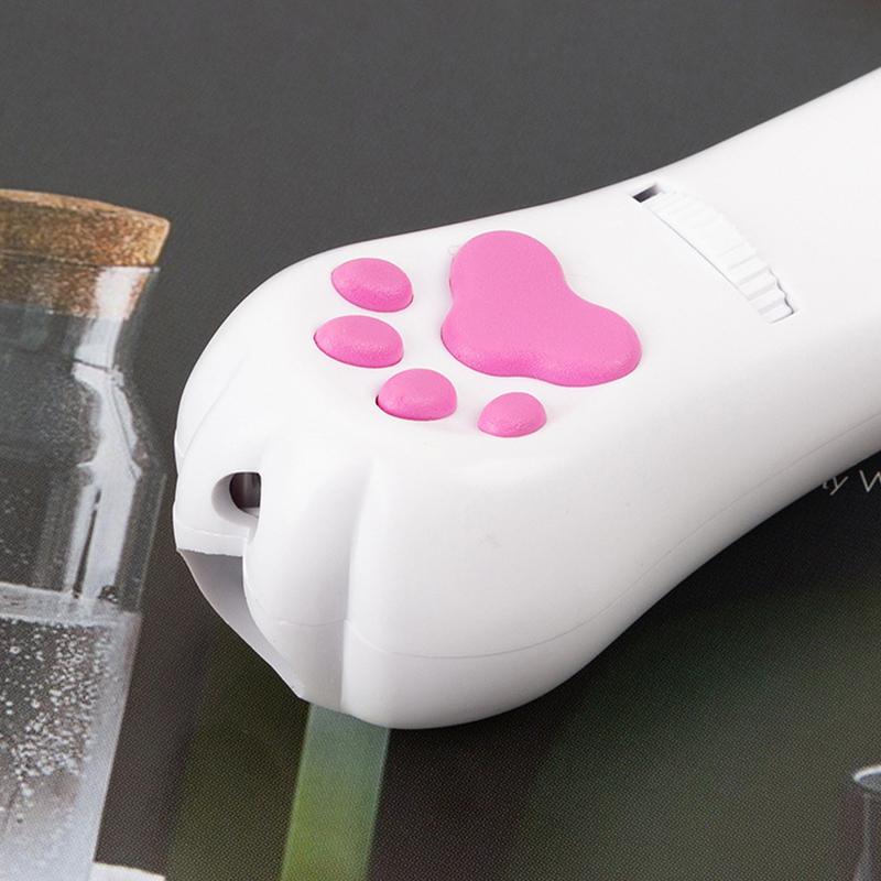 PurrPlay USB oppladbar kattelekelykt – Interaktiv LED-lampe med 4 mønstre | Skanto