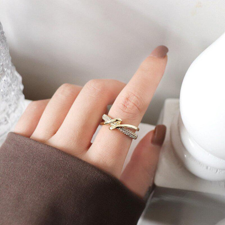 Skanto | Vintage gullbelagt justerbar ring
