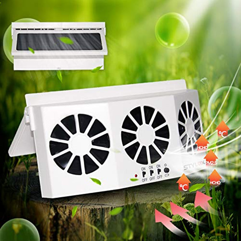 Solar Vehicle Exhaust Fan | Skanto