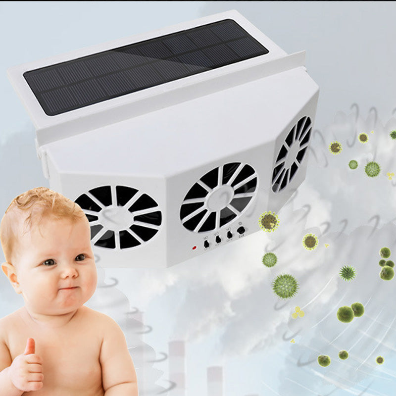 Solar Vehicle Exhaust Fan | Skanto