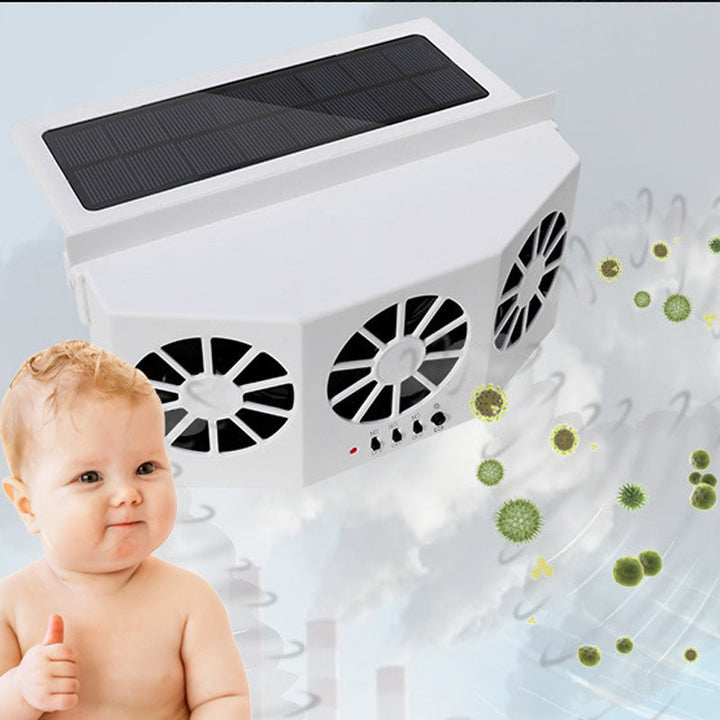 Solar Vehicle Exhaust Fan | Skanto