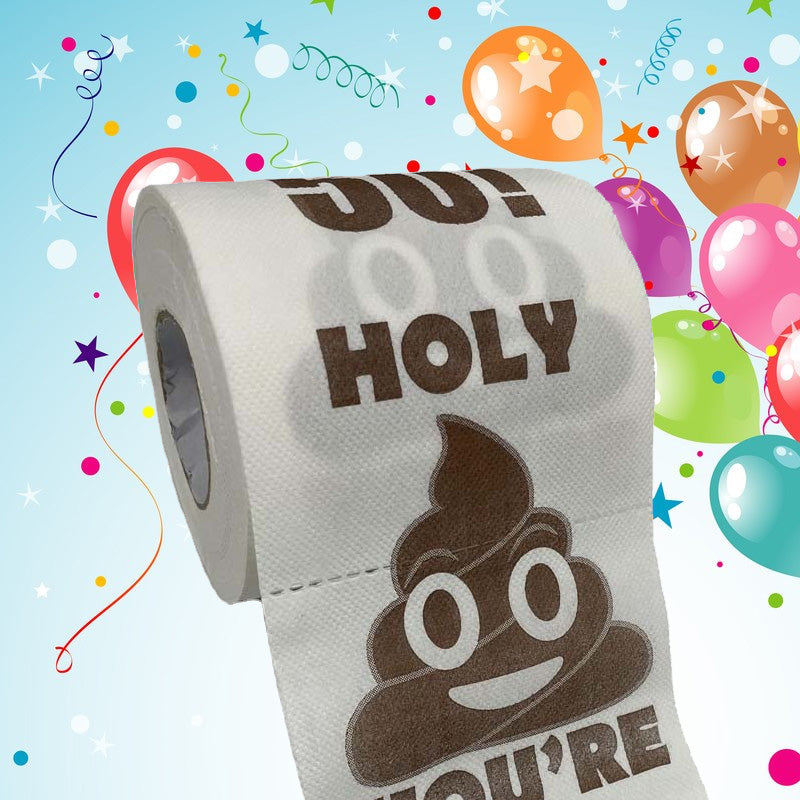 Skanto | Poop Happy Birthday Trykt Rullpapir