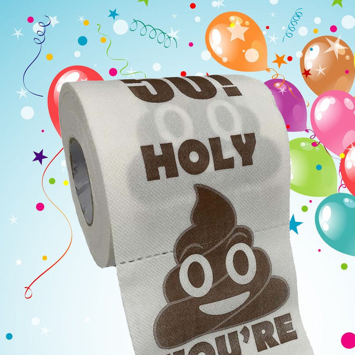 Skanto | Poop Happy Birthday Trykt Rullpapir