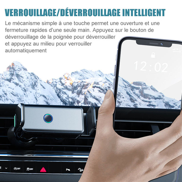 Adaptiv telefonholder med 360-graders rotasjon | Skanto