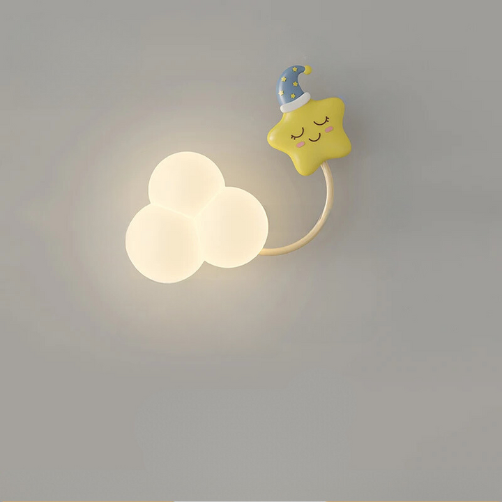 CartoonAirplane Lys – Lekfull Vegglampe for Barnerommet Skanto