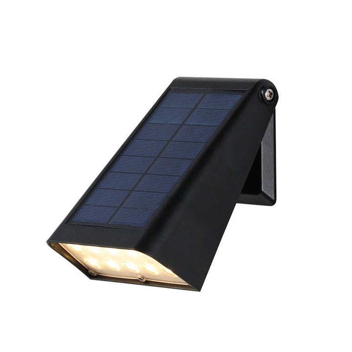 Skanto | Utendørs Solvegglampe med Justerbar Vinkel