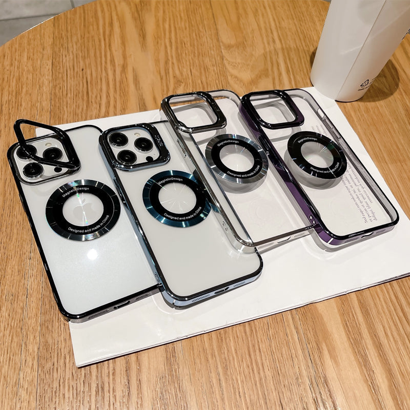 Skanto | iPhone Magnetisk Telefonveske med Stativ