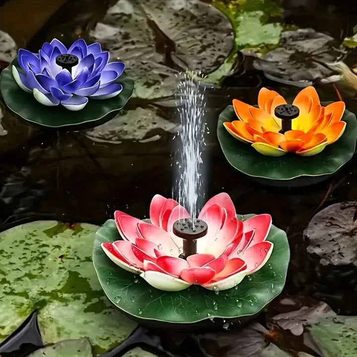 Skanto | Lotus Formet Solfontene Ponds Dekorativ
