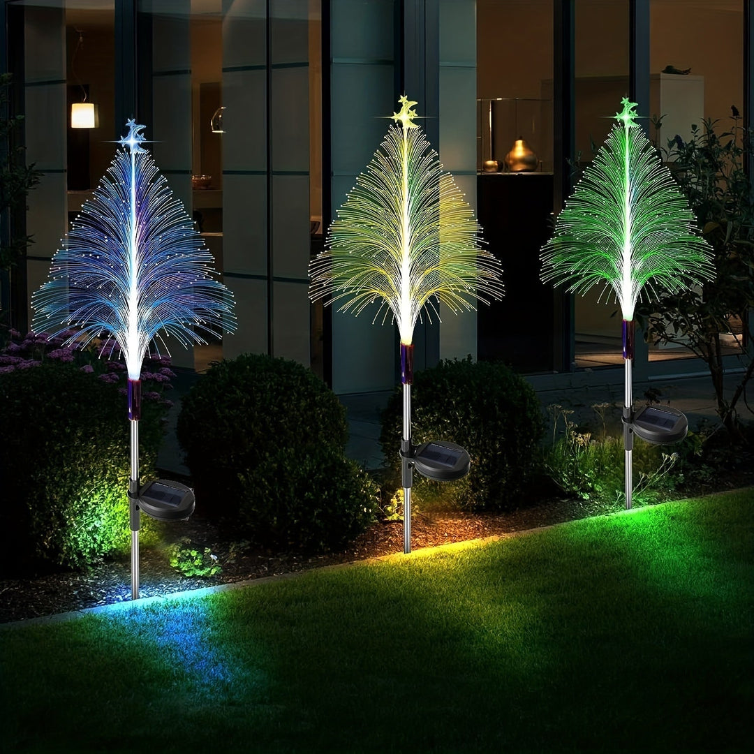 Skanto | LightGarden Solsett – 3 Fargeforandrende LED Hagebelysning på Solenergi