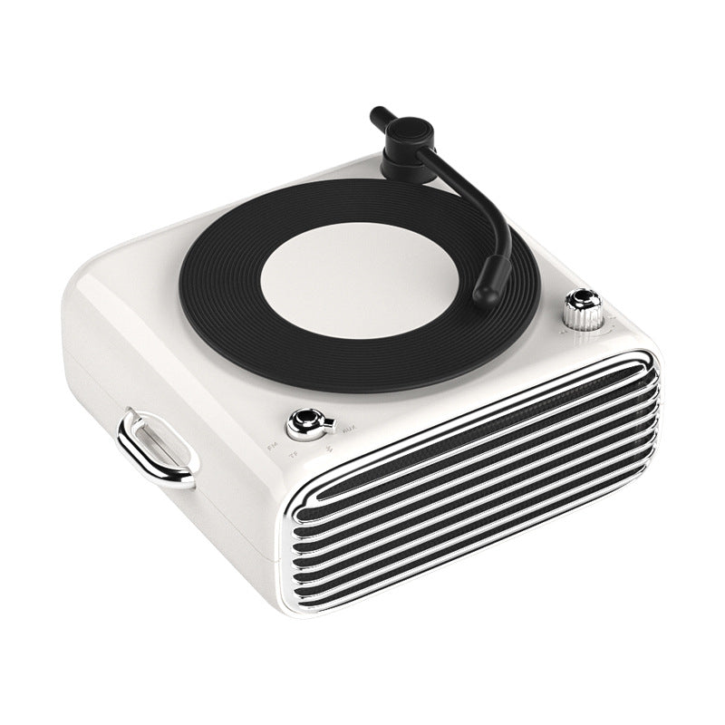 Skanto | Retro Bluetooth-høyttaler, med FM-radio og luftfrisker, for hjem og kontor