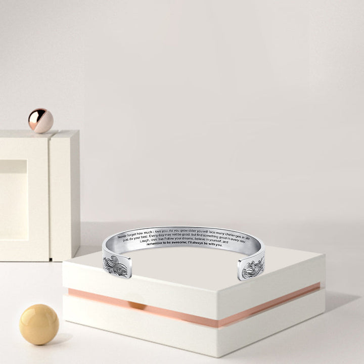 Skanto | For min barnebarn, jeg vil alltid være med deg armbånd