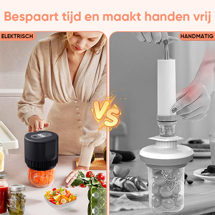 Skanto | Vakuumforsegling Maskin for Mason Glass