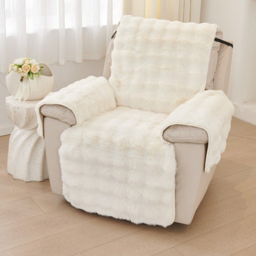 Skanto | Faux Fur Recliner Sofa Cover