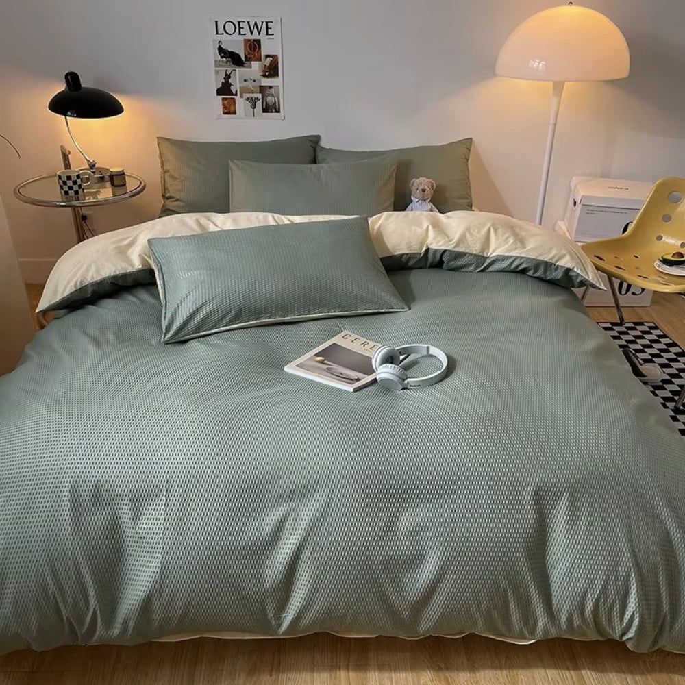 Skanto | Beaumont Ultra-Soft Vaffel Dyne Sett | 3 deler Sett