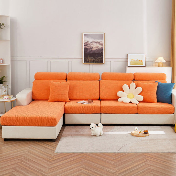 Wrap-around stretch sofa cover | Skanto