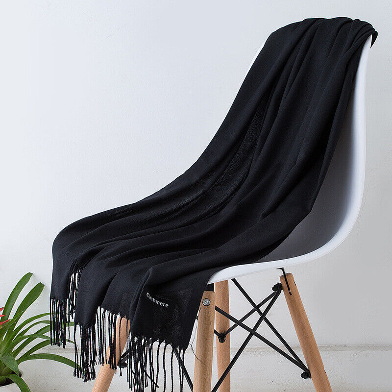 Skanto | Cashmere skjerf for kvinner Myk Varm Vinter Sjall