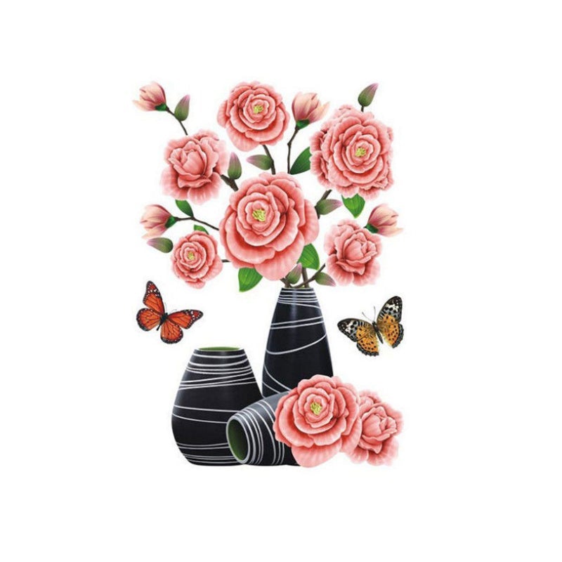 Skanto | DIY Plantevase 3D Stereo Klistremerke Selvklebende