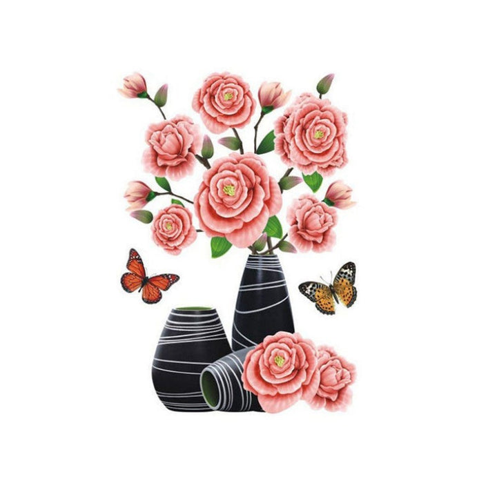 Skanto | DIY Plantevase 3D Stereo Klistremerke Selvklebende