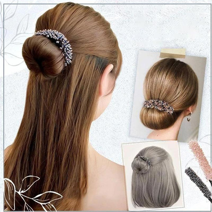 Skanto | Rhinestone Easy Bun Maker