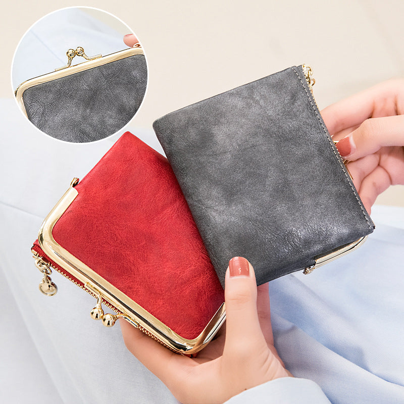 Skanto | Mini Fashion Kvinners Square Kortlommebok