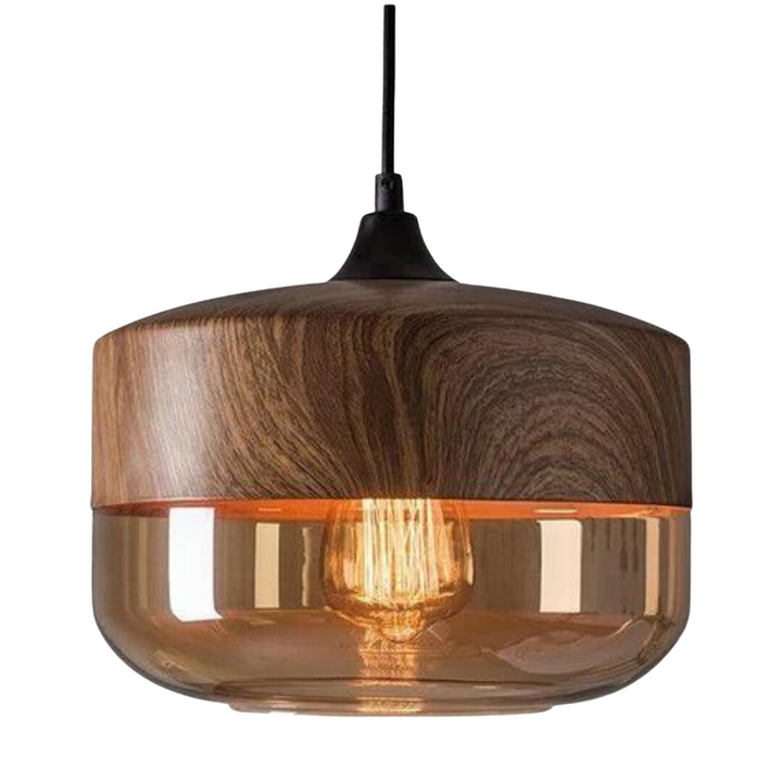 Skanto | Stilig skandinavisk tre taklampe - NordLuna