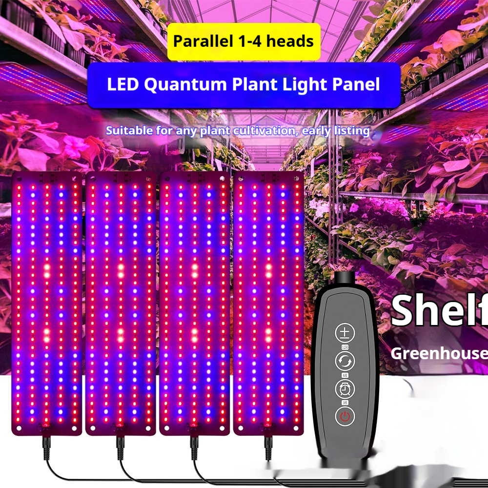 Skanto | LED Quantum Plante Lys Panel for Vekst og Farge Fremming – Med Justerbar Lysmodus