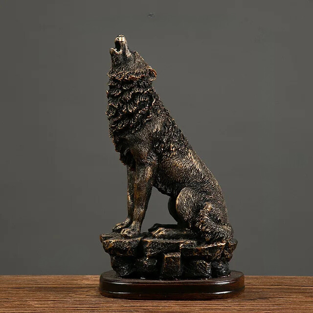 Skanto | Dekorativ Bronse Ørn Skulptur – Aquila