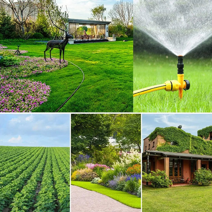 360° justerbar hagesprinkler – justerbar vanning